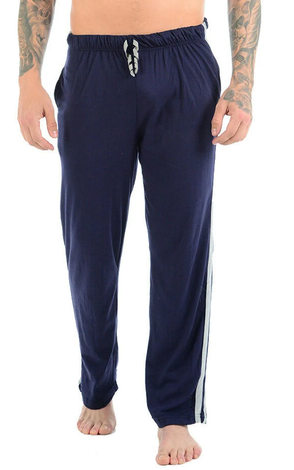 2 Pack Mens Loungewear Cotton Pyjamas