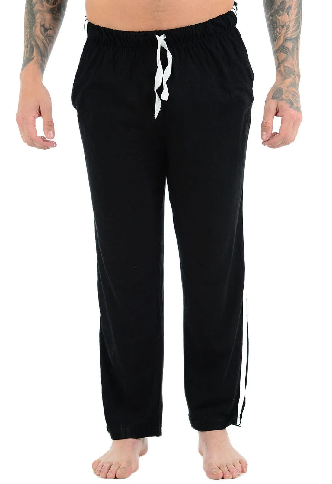 2 Pack Mens Loungewear Cotton Pyjamas