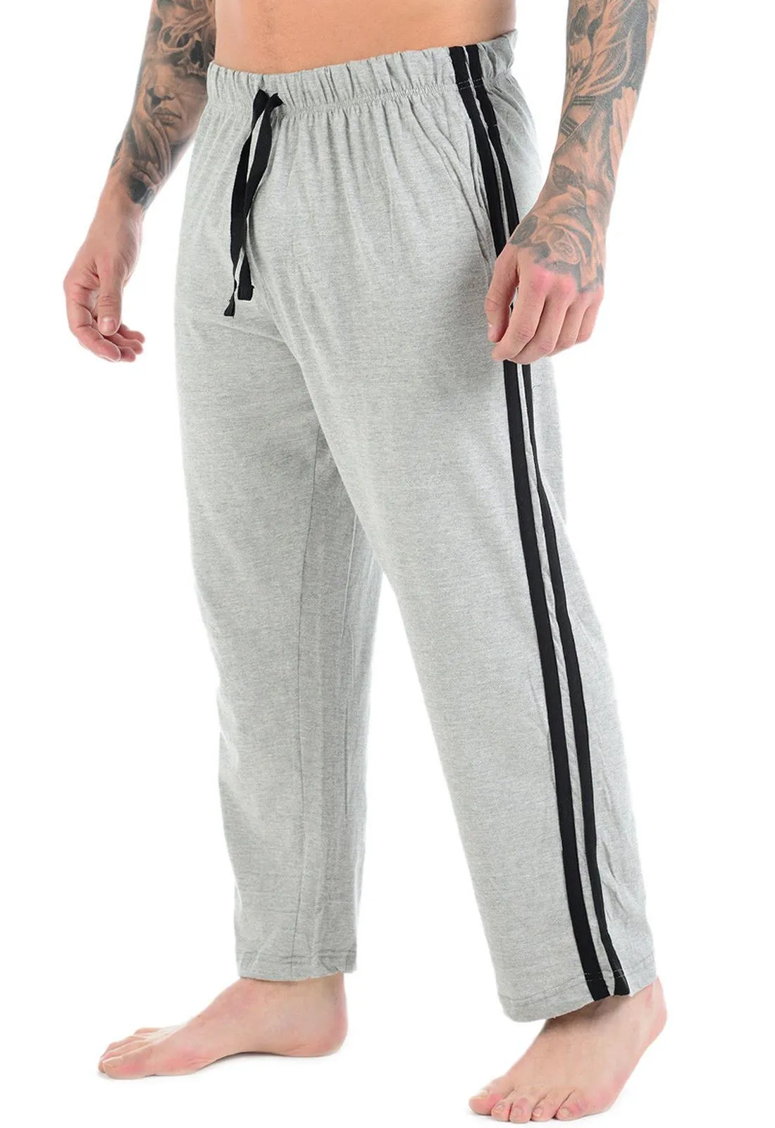 2 Pack Mens Loungewear Cotton Pyjamas