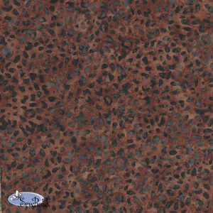 45" Rayon - Animal Skin - Dark Brown