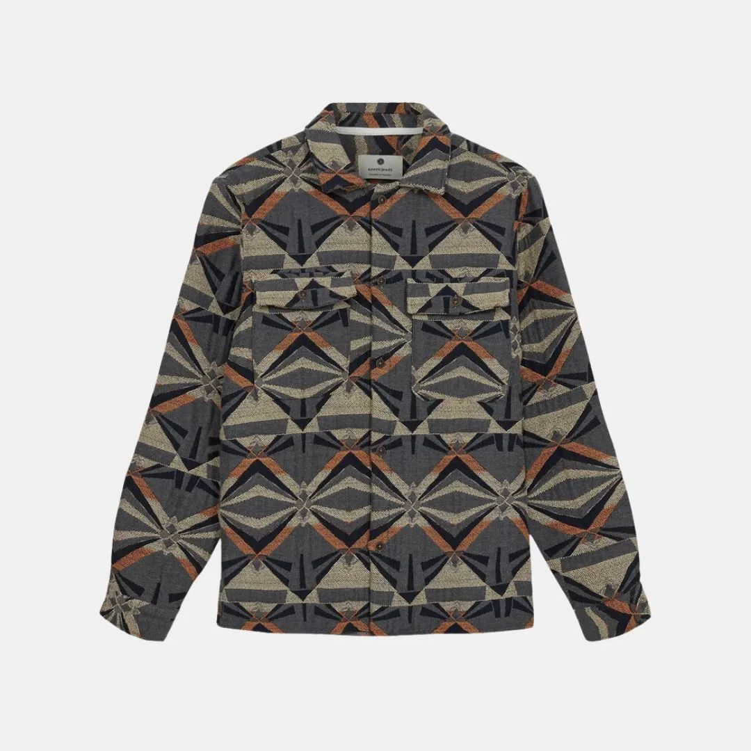 Akoscar Pattern Overshirt (Wood Thrush)