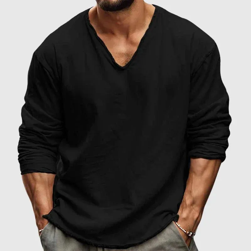 Barend  Loose Long-Sleeved Shirt