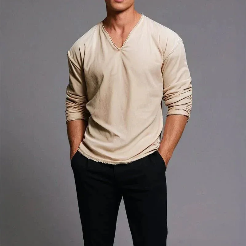 Barend  Loose Long-Sleeved Shirt