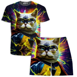 Cat Hero T-Shirt and Shorts Combo