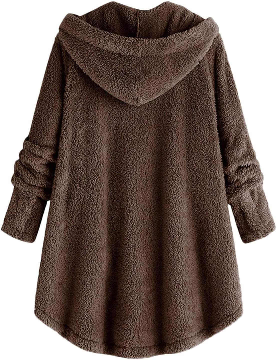 Ceboyel Womens Fleece Hoodie Sweatshirt 2023 Fuzzy Teddy Coat Shearling Warm Winter Jackets Pajamas Loungewear Clothing 2023