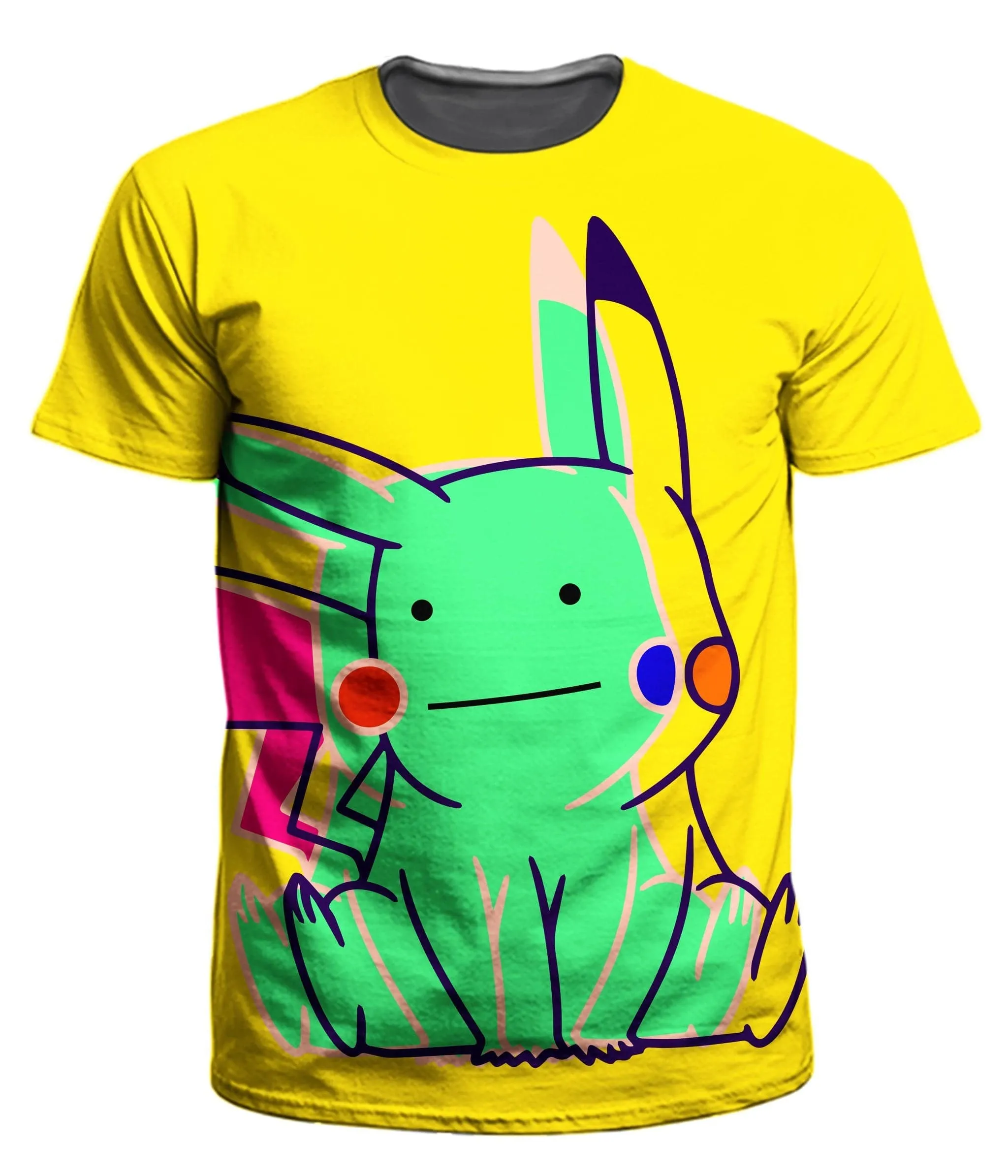 Ditto Pikachu T-Shirt and Shorts Combo