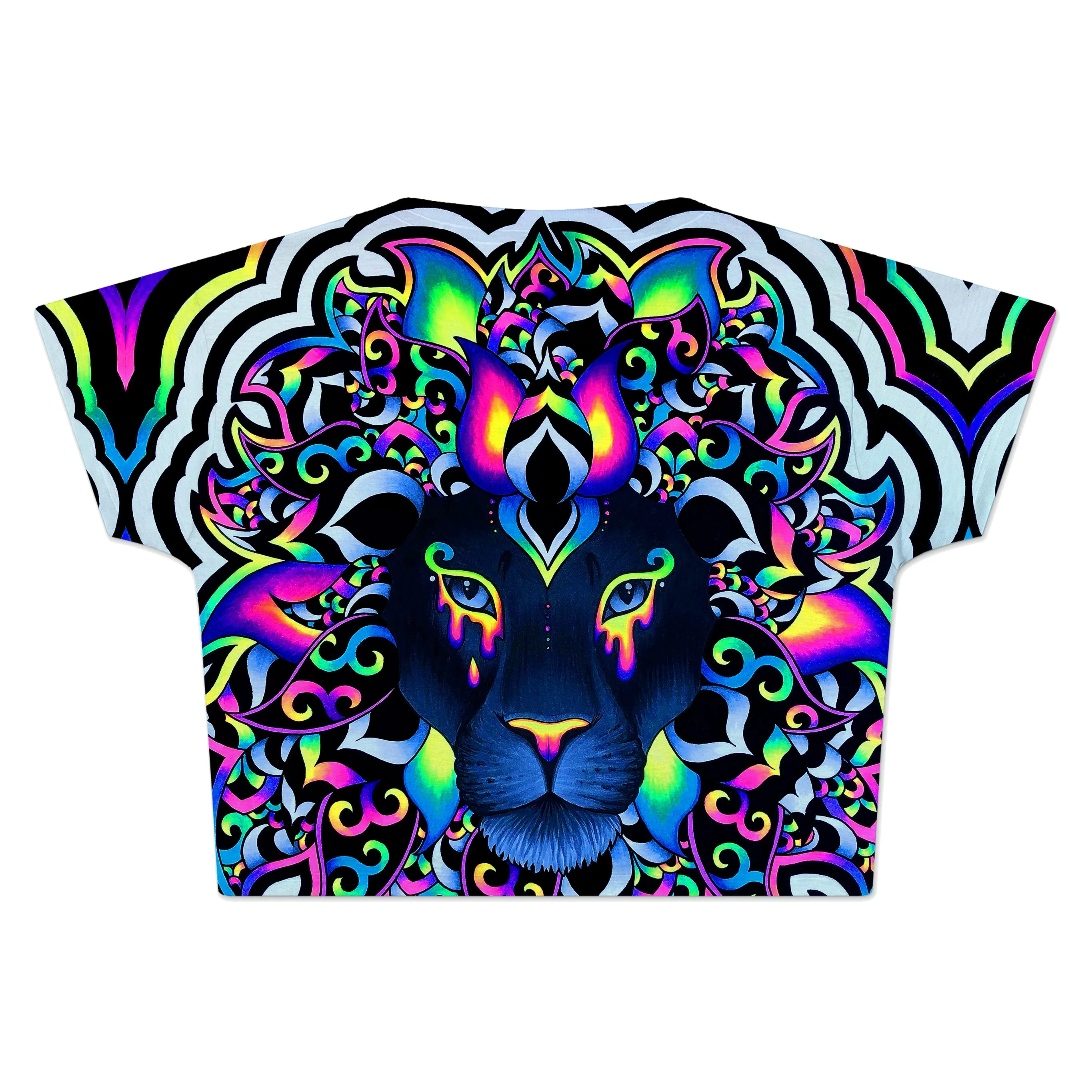 Electric Lion Crop Tee