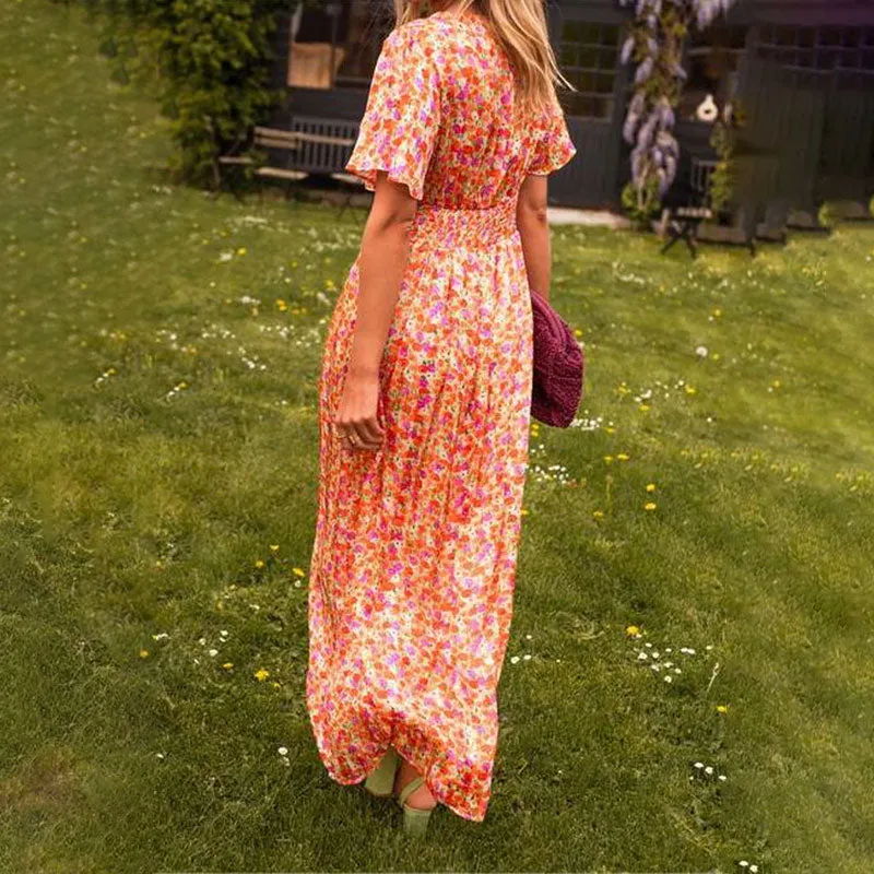 FREYJA  Classic V-Neck Dress