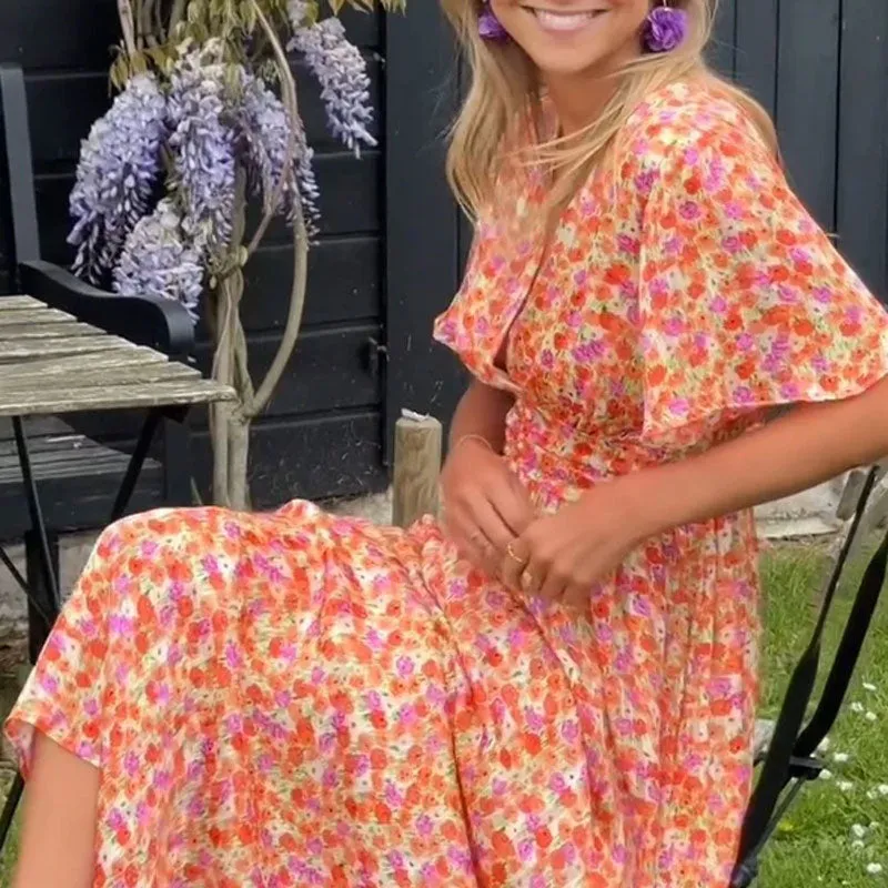FREYJA  Classic V-Neck Dress