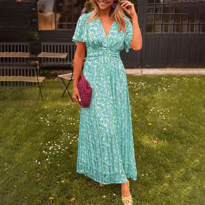 FREYJA  Classic V-Neck Dress