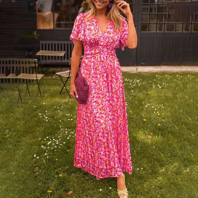 FREYJA  Classic V-Neck Dress