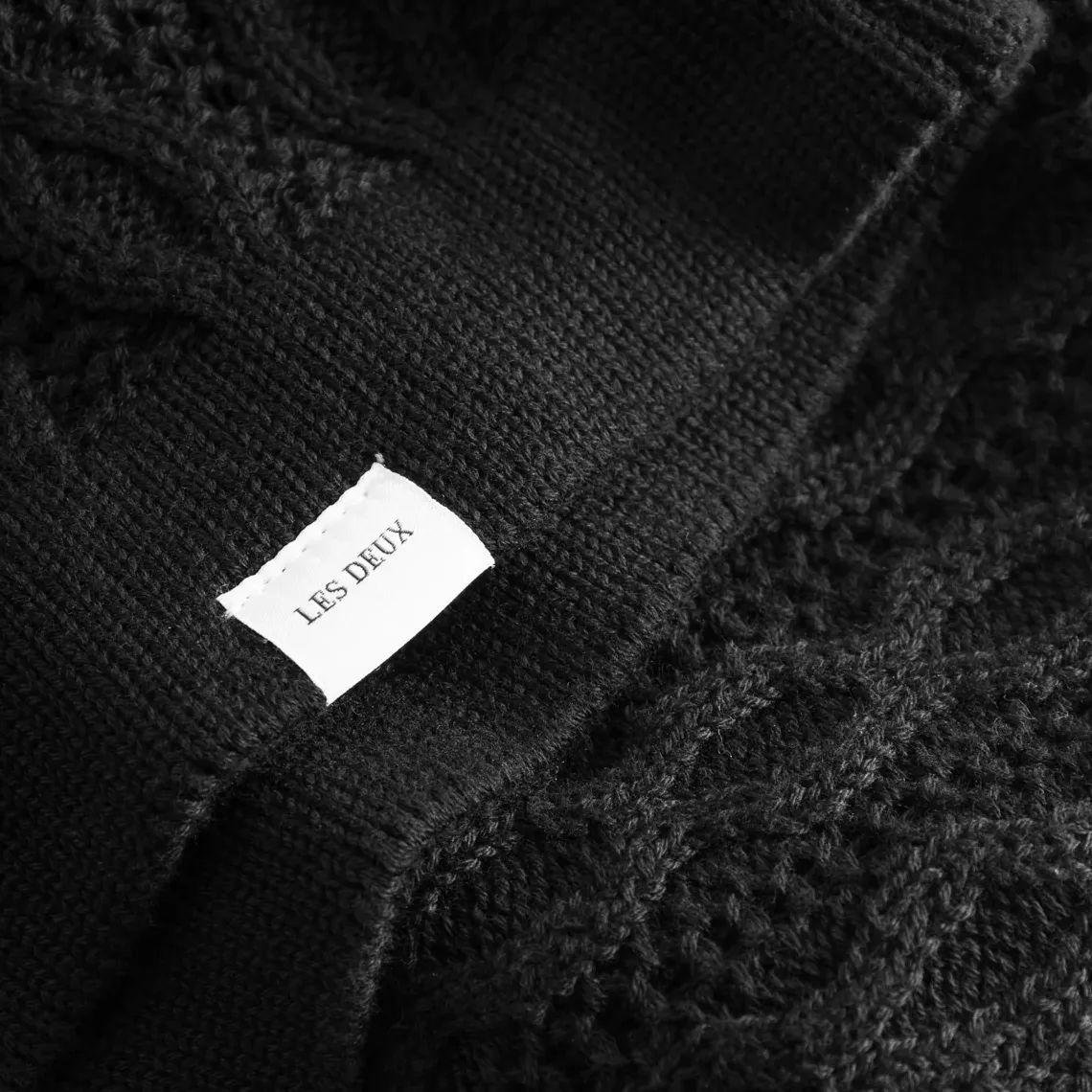 Garrett Knitted Shirt (Black)