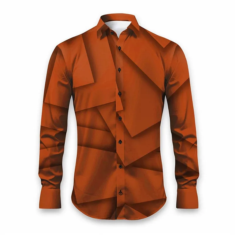 Geometry Artistic Patterned Shirts
