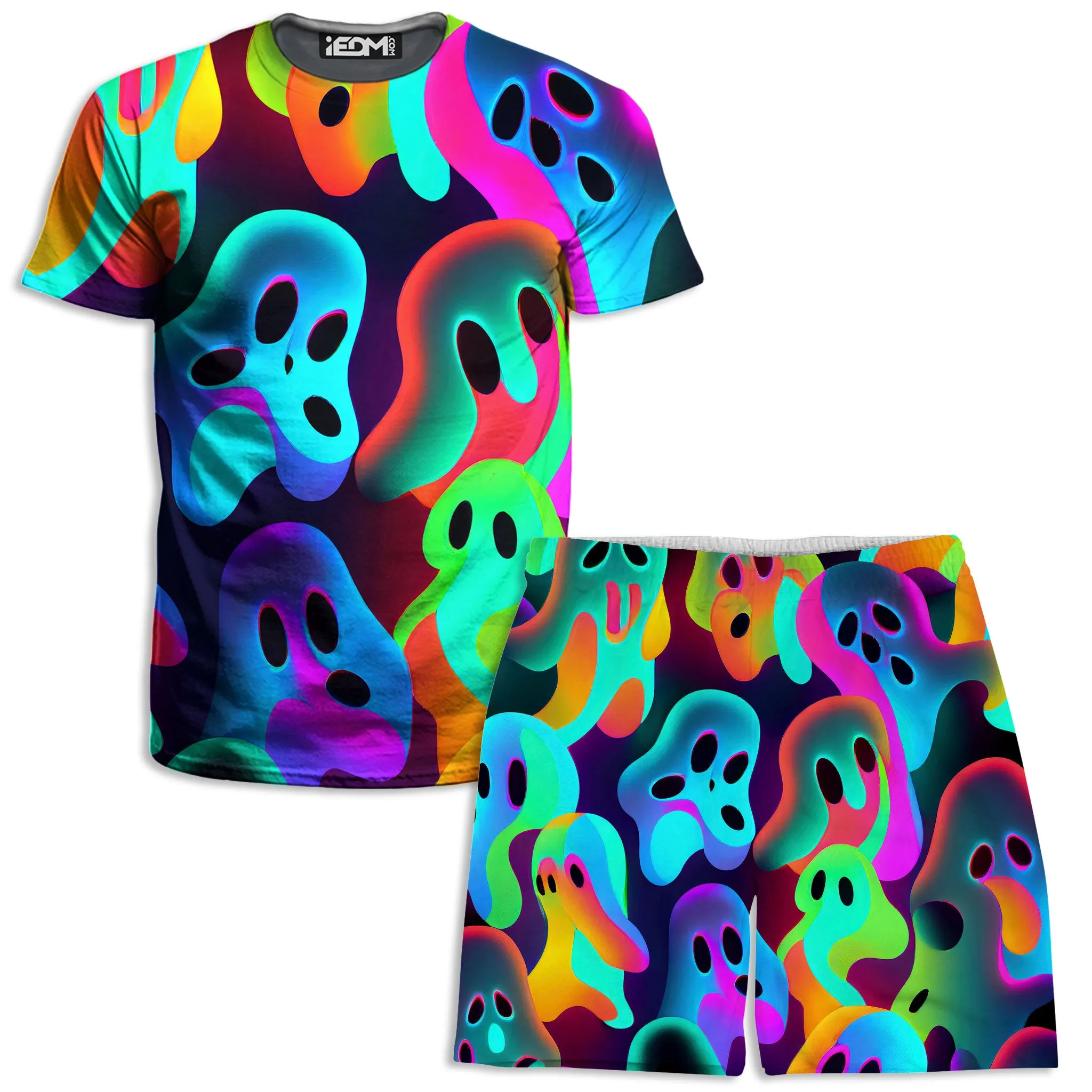 Ghostly T-Shirt and Shorts Combo