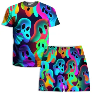 Ghostly T-Shirt and Shorts Combo
