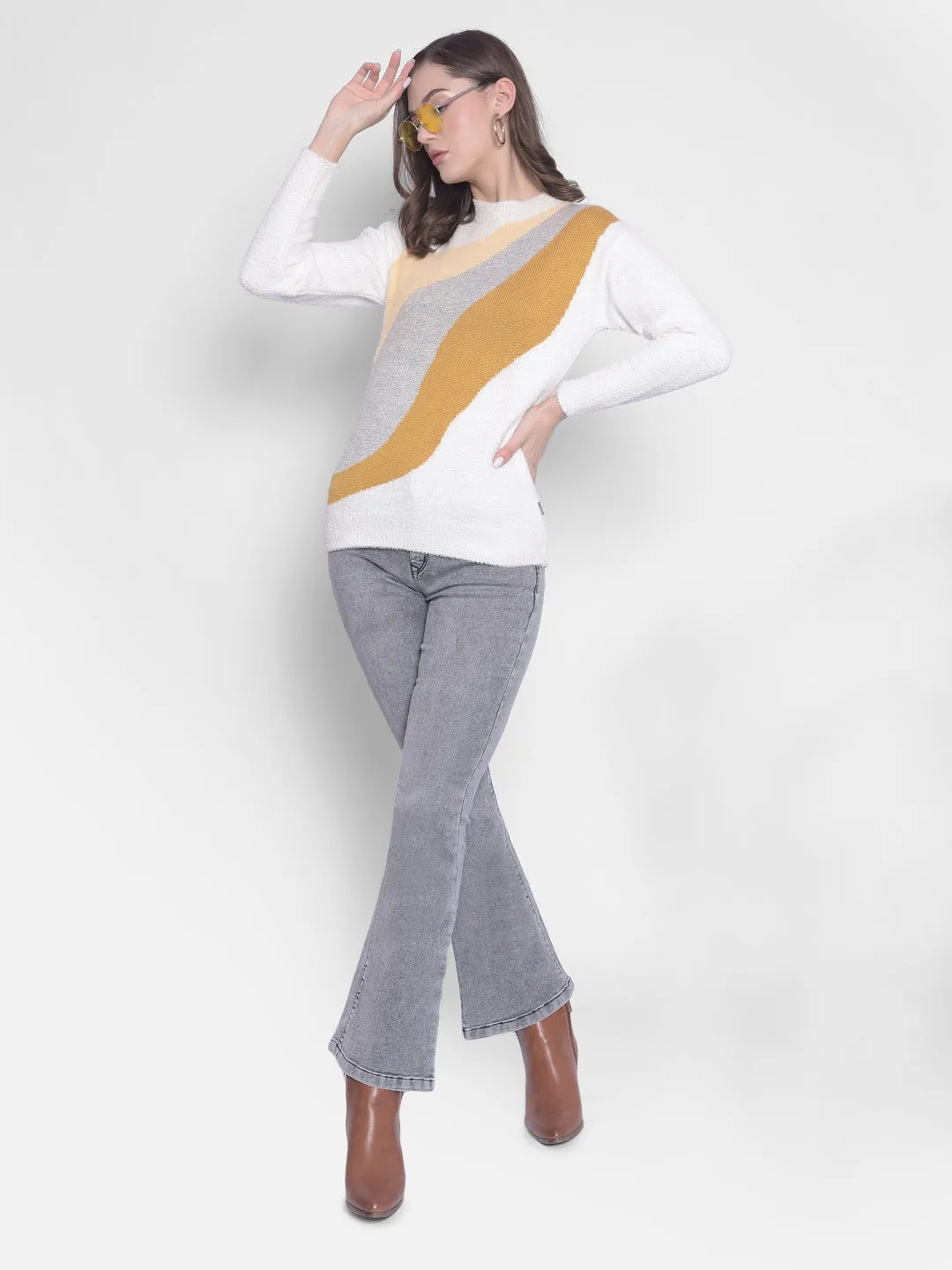 Grey Bootcut Jeans Jeans