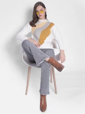 Grey Bootcut Jeans Jeans