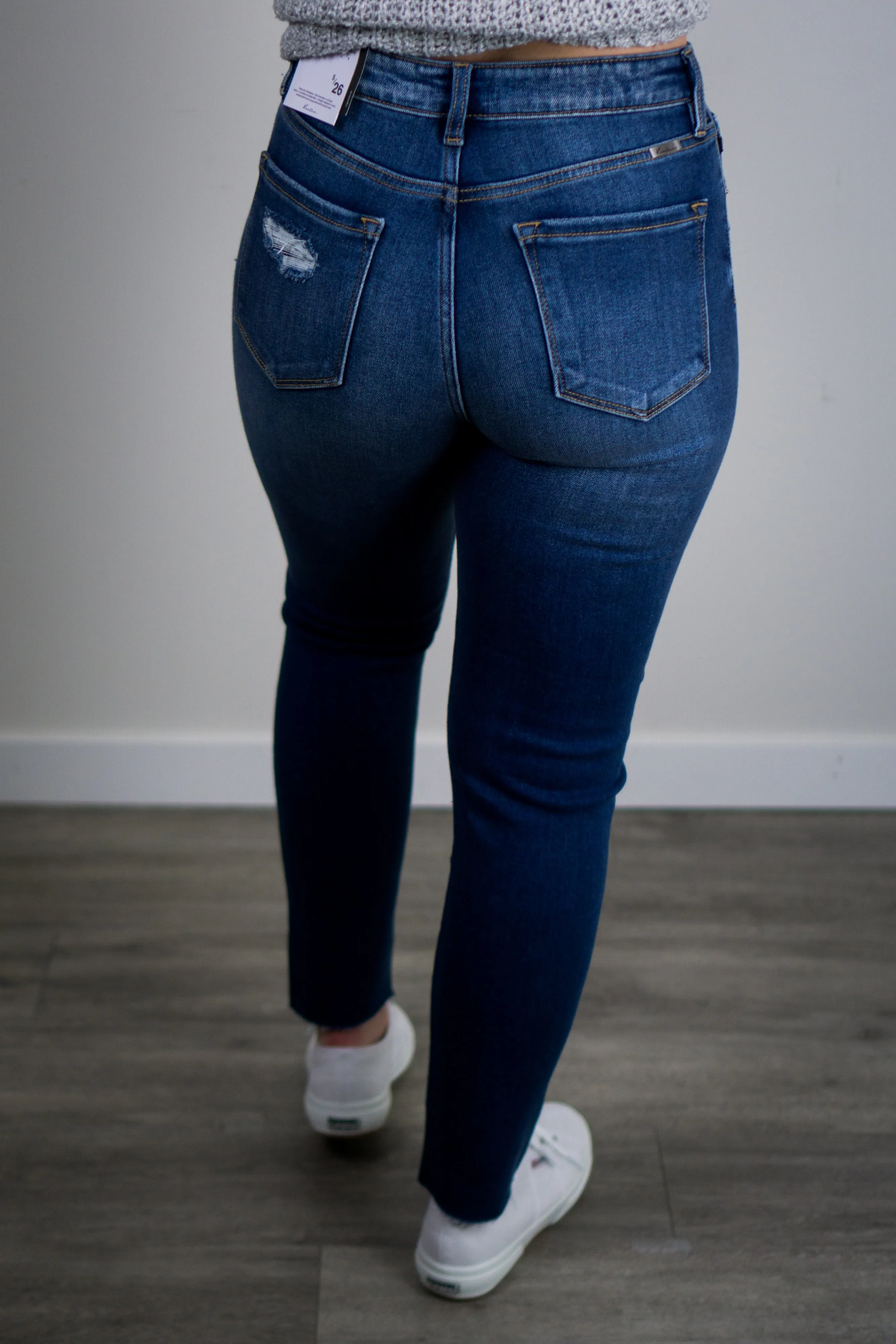 KanCan High Rise Cigarette Jeans