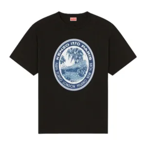 Kenzo Men's Tiger Patch Oversize T-Shirt