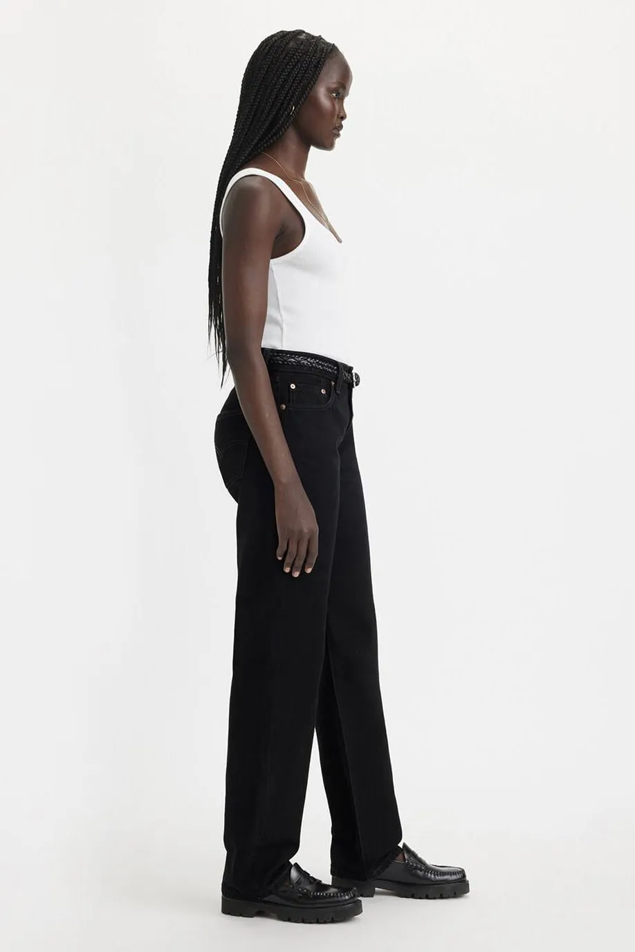 LEVI'S 501 90'S JEAN - RINSED BLACKTOP