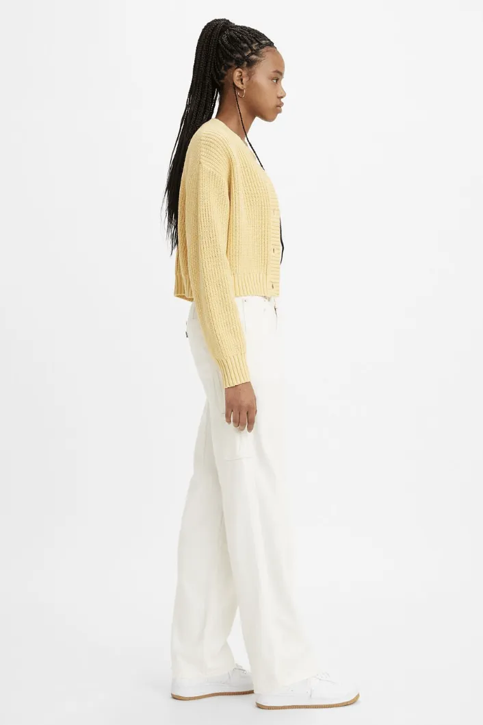 LEVI'S DAD UTILITY PANT - WHITE RINSE