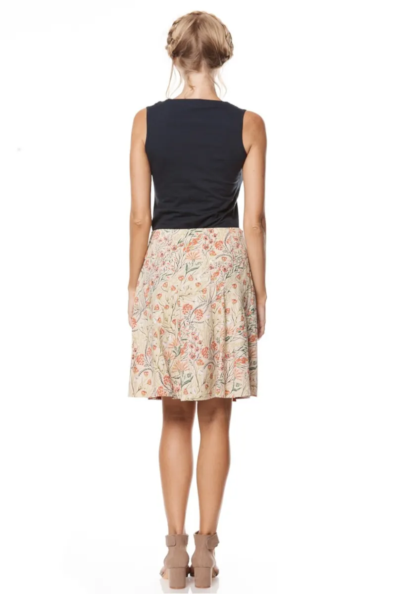 Mahashe - Reversible Skirt Coral & Kaleido