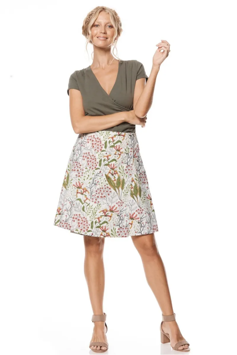 Mahashe - Reversible Skirt Magnolia & Freesia