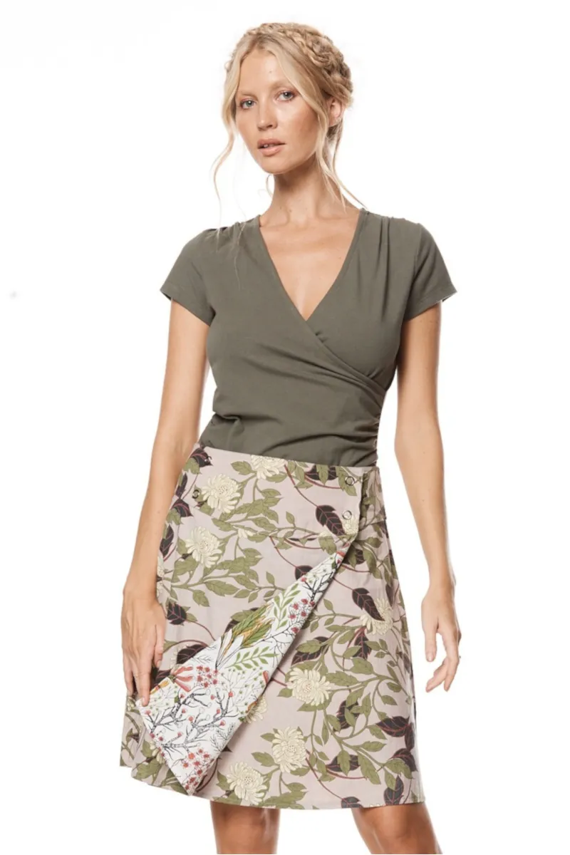 Mahashe - Reversible Skirt Magnolia & Freesia