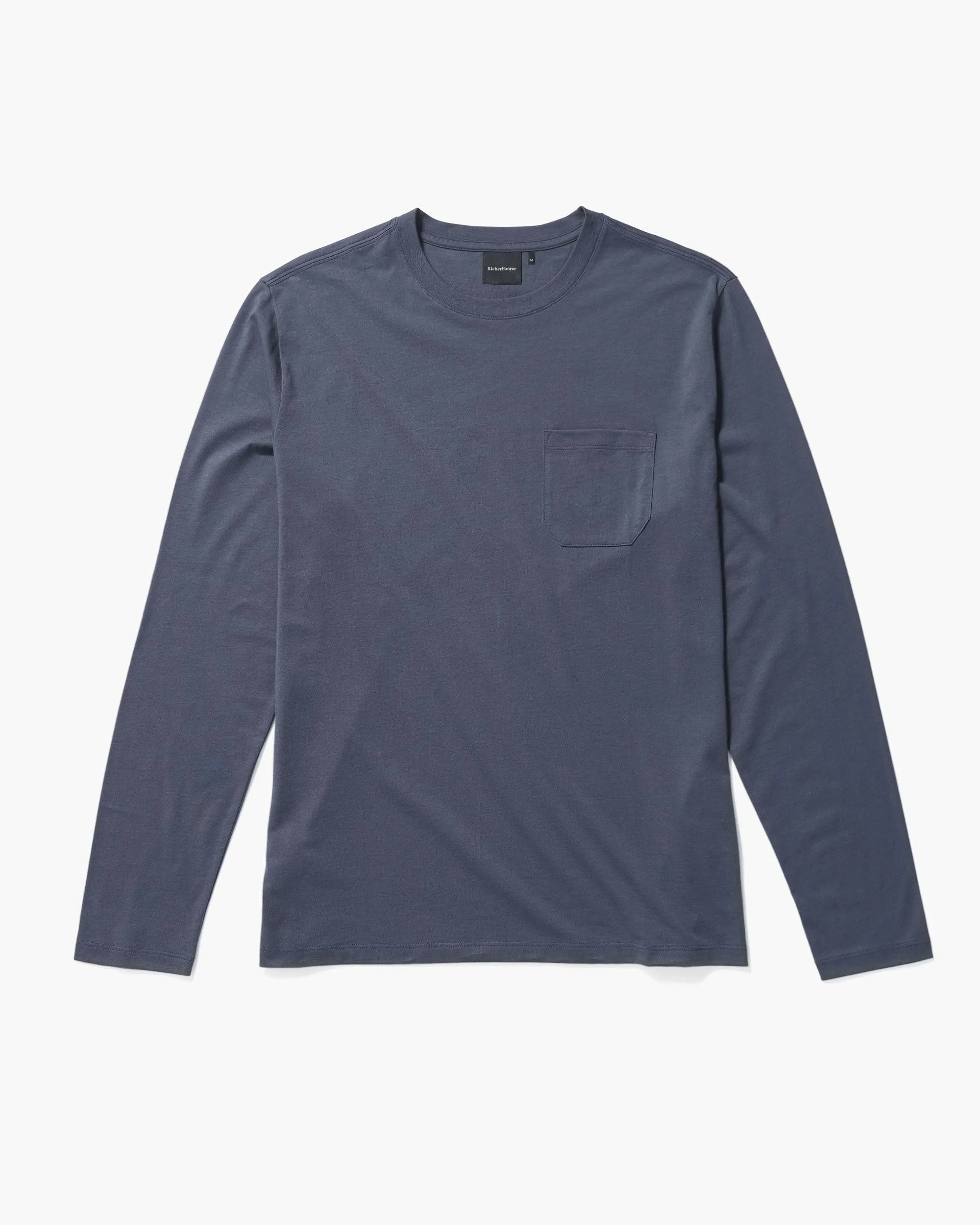 Men's Pima Pocket Long Sleeve Tee