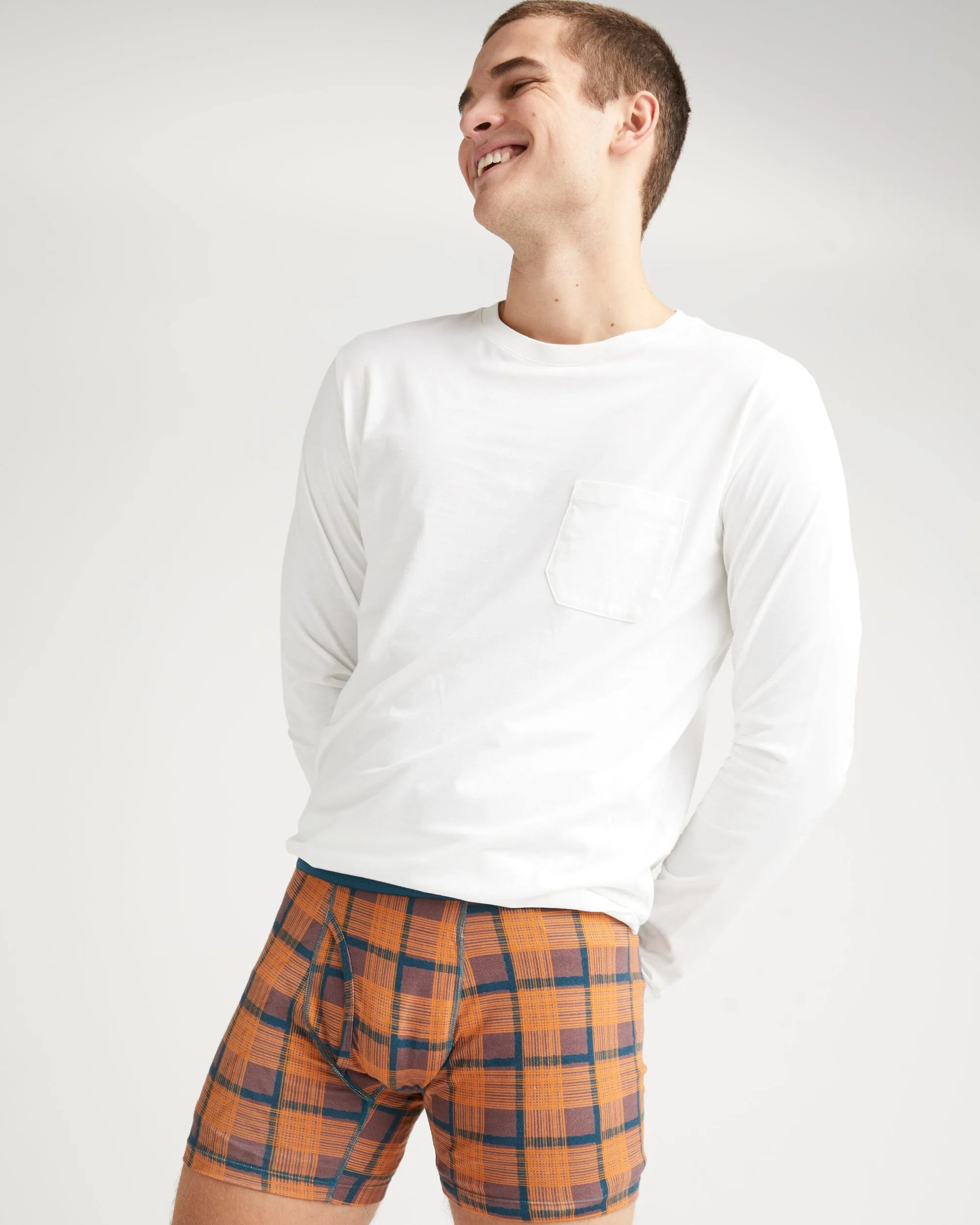 Men's Pima Pocket Long Sleeve Tee