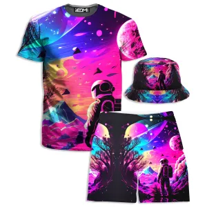 Metasphere T-Shirt and Shorts with Bucket Hat Combo