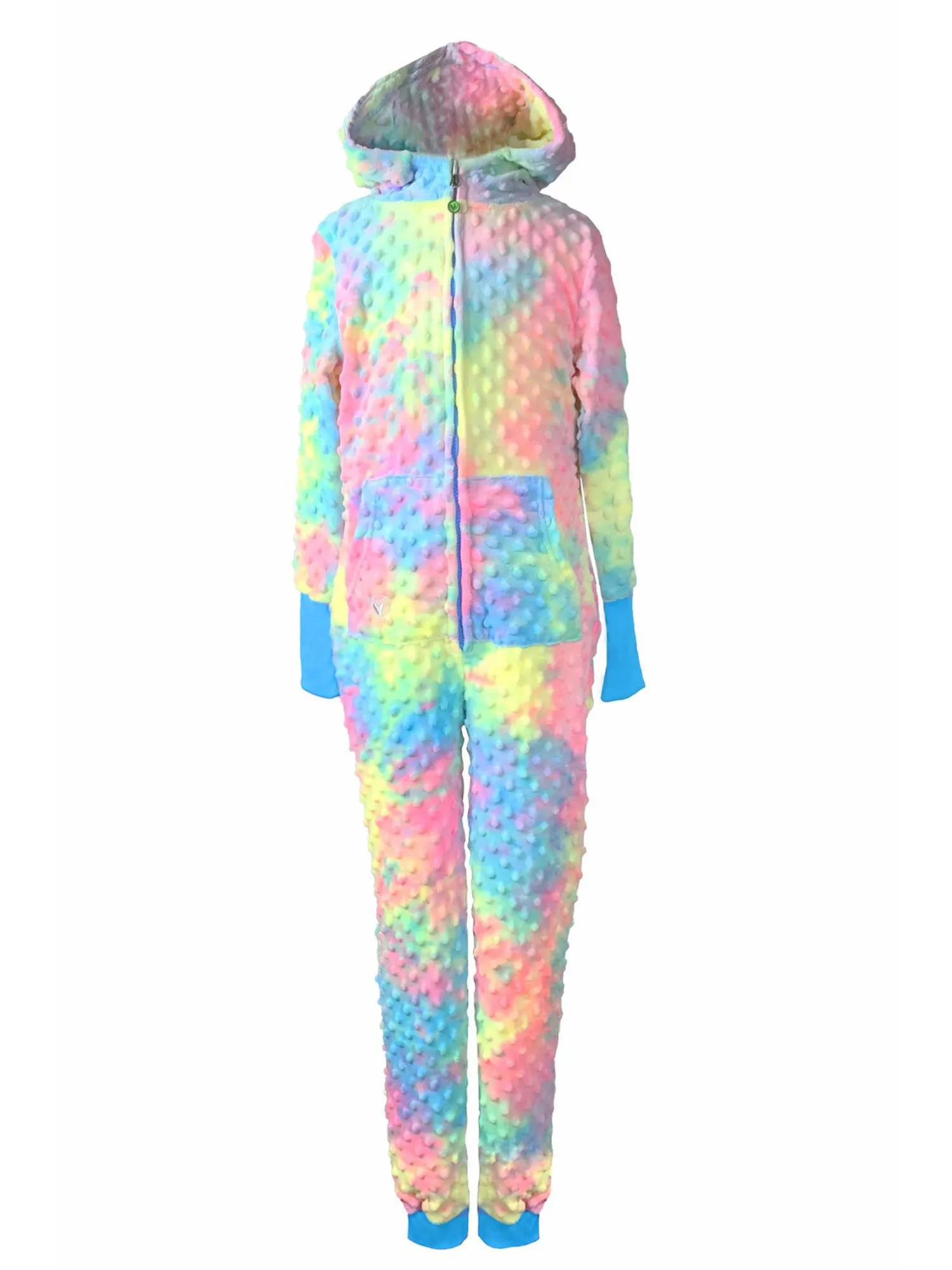 Minky Bubble Onesie - Tie Dye