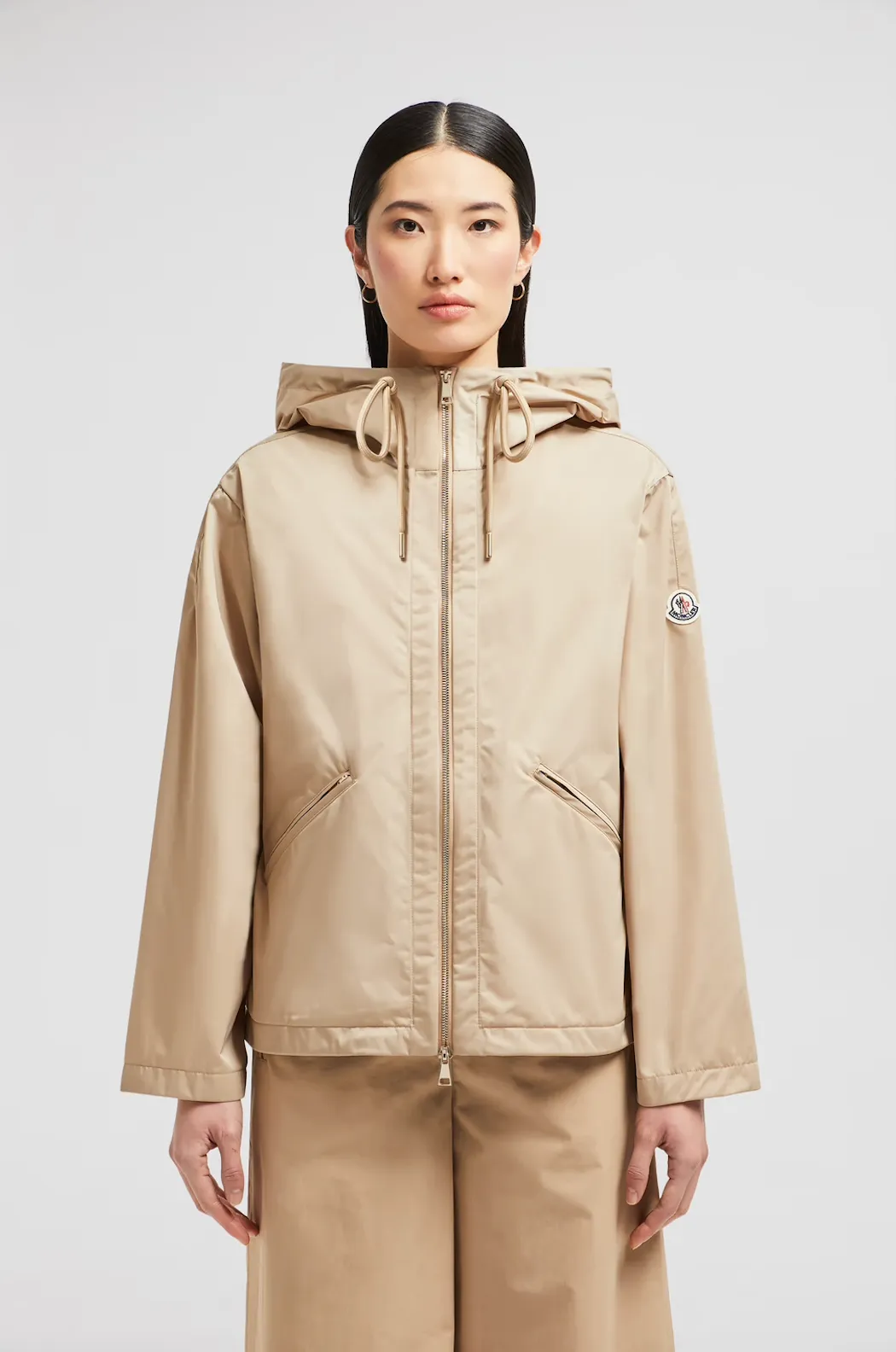 MONCLER CASSIOPEA JACKET BEIGE