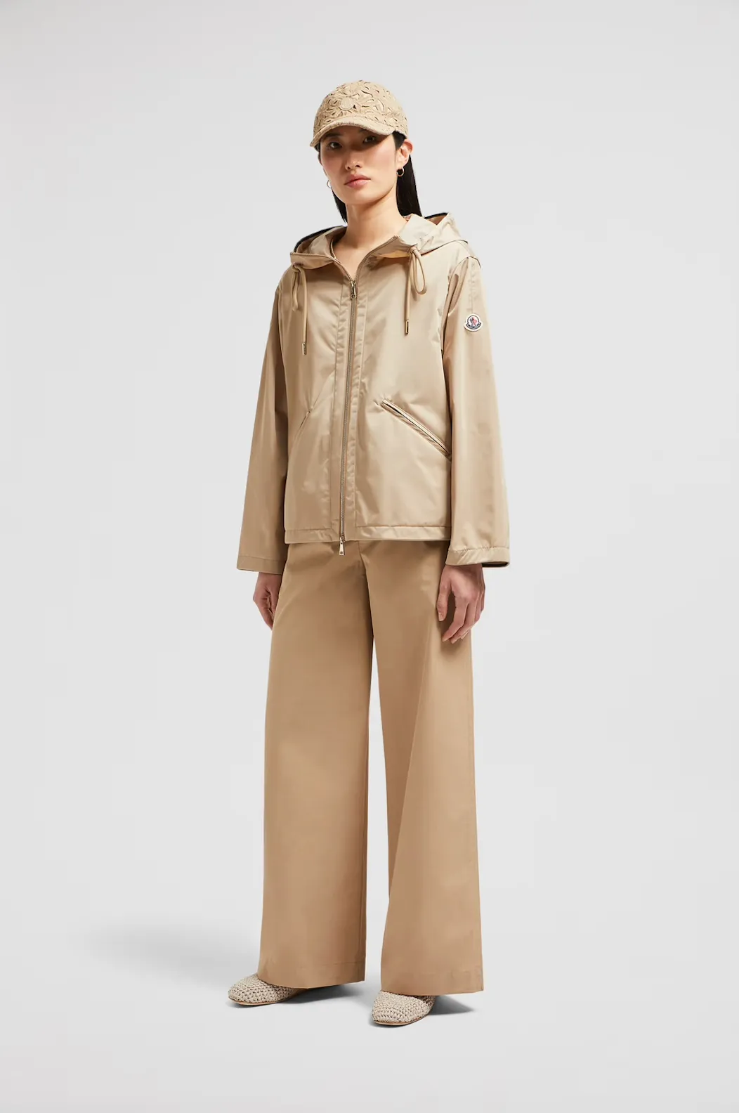 MONCLER CASSIOPEA JACKET BEIGE
