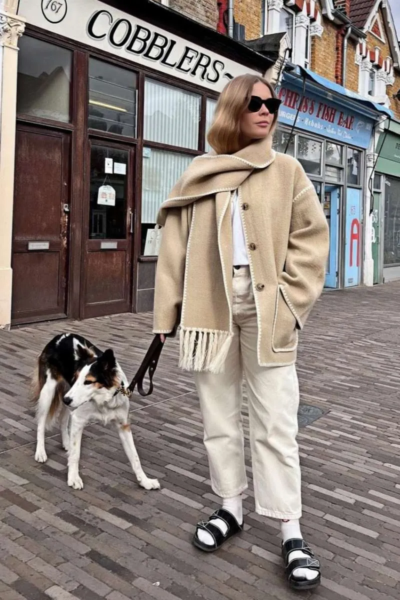 Nalainda Scarf Jacket