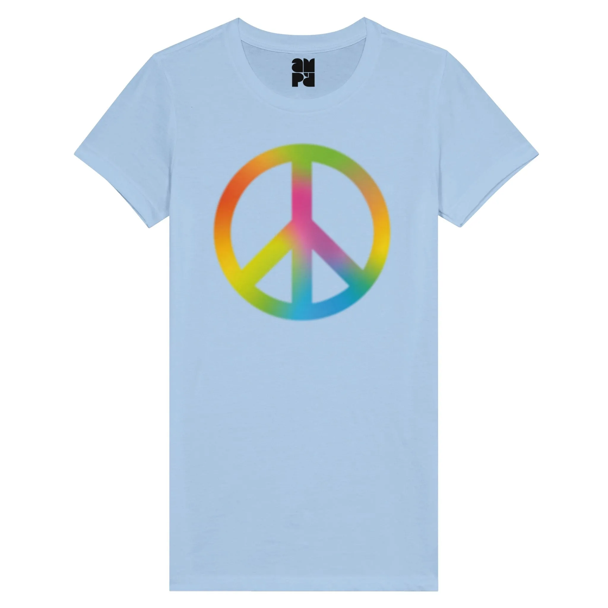 Peace Sign  -  Premium Womens Crewneck T-shirt