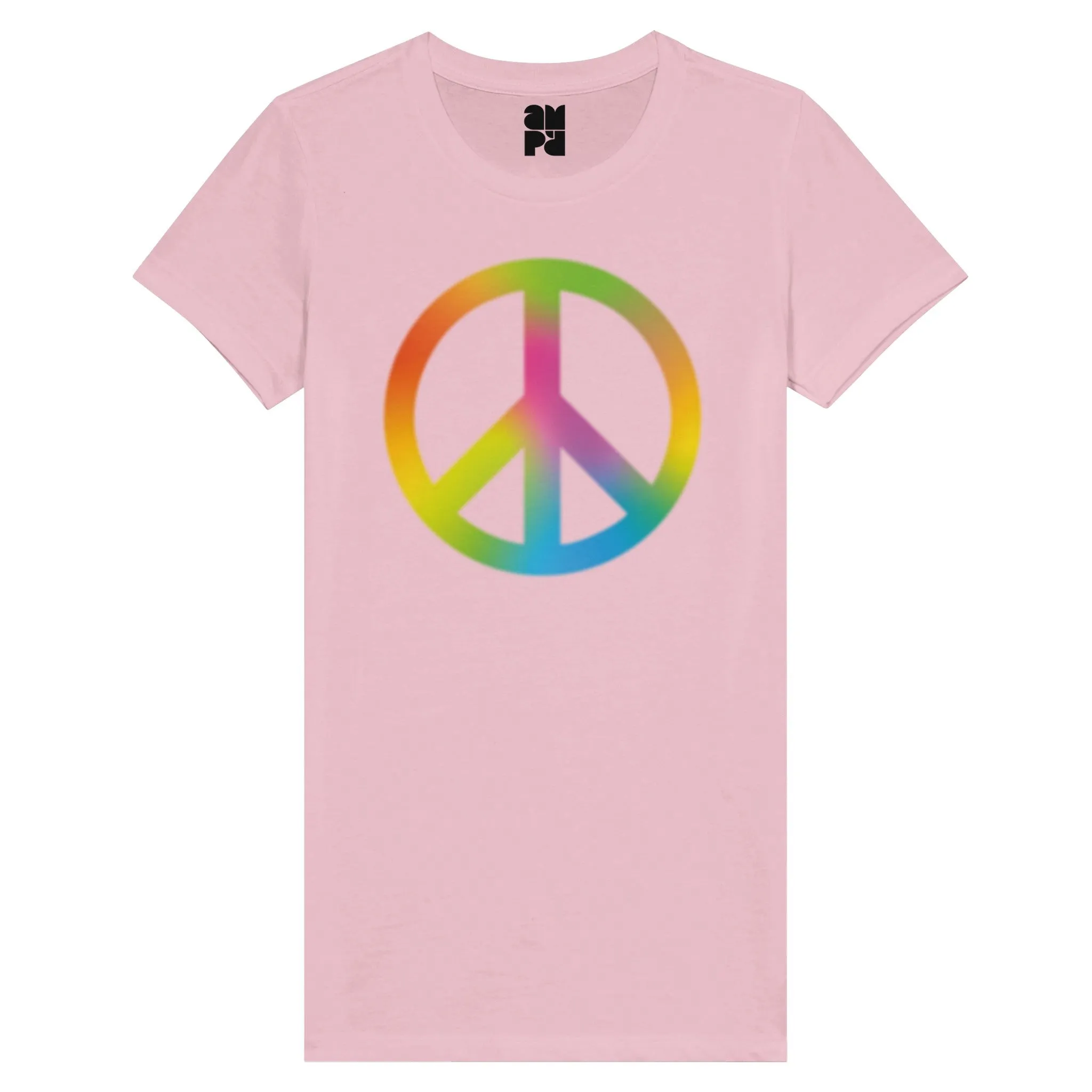 Peace Sign  -  Premium Womens Crewneck T-shirt