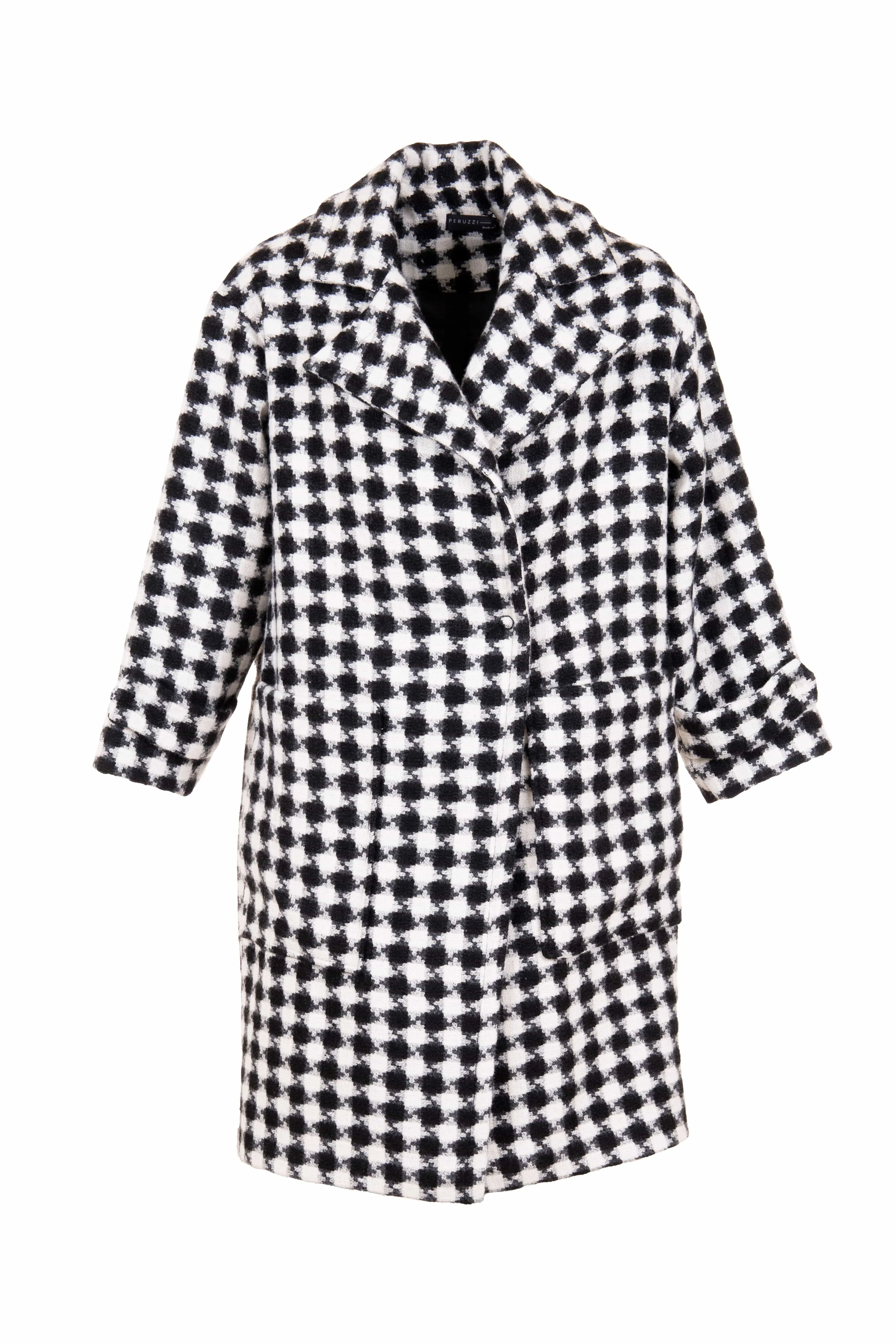 PERUZZI Checkerboard Coat
