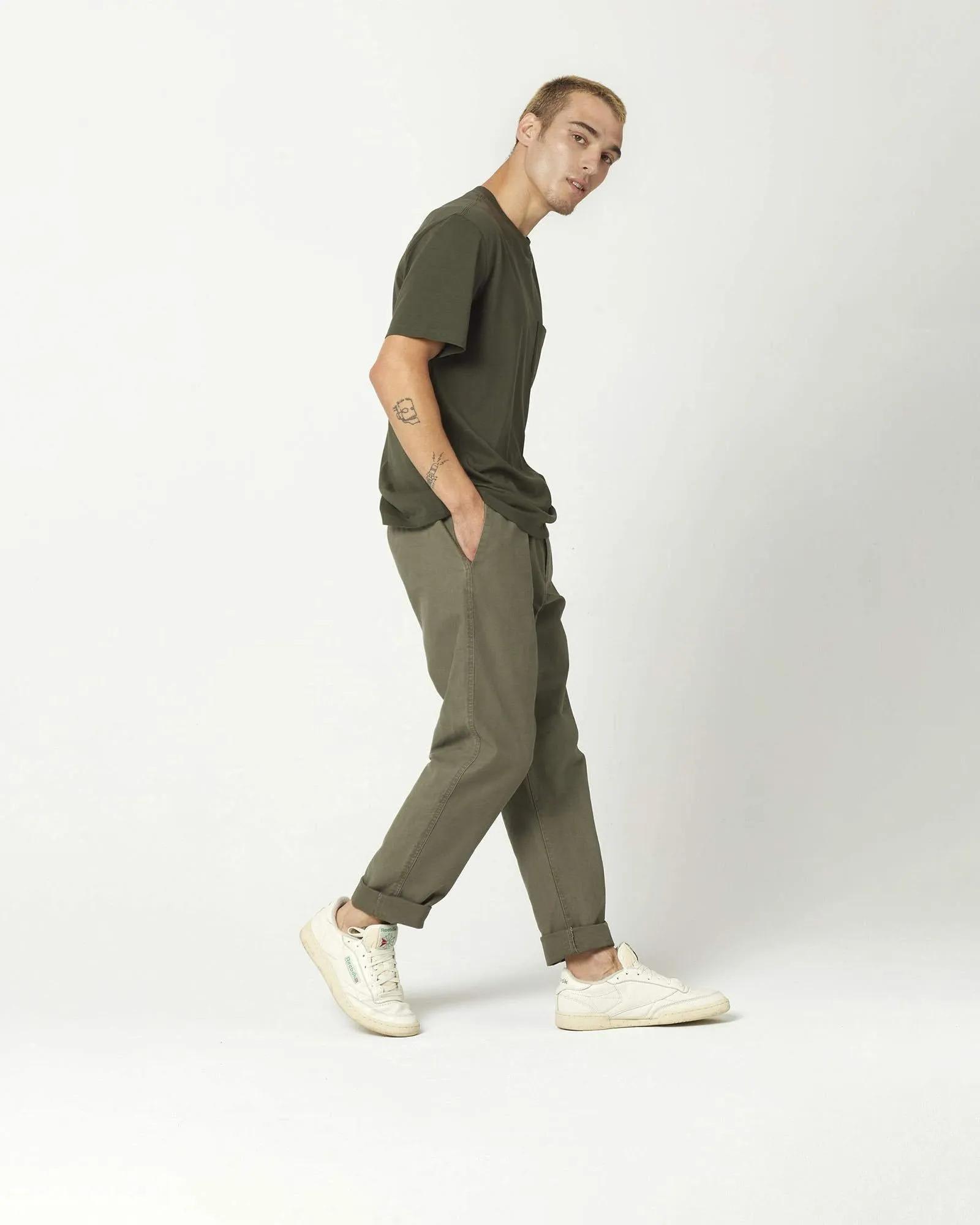 Pima Cotton Pocket Tee (Ivy)