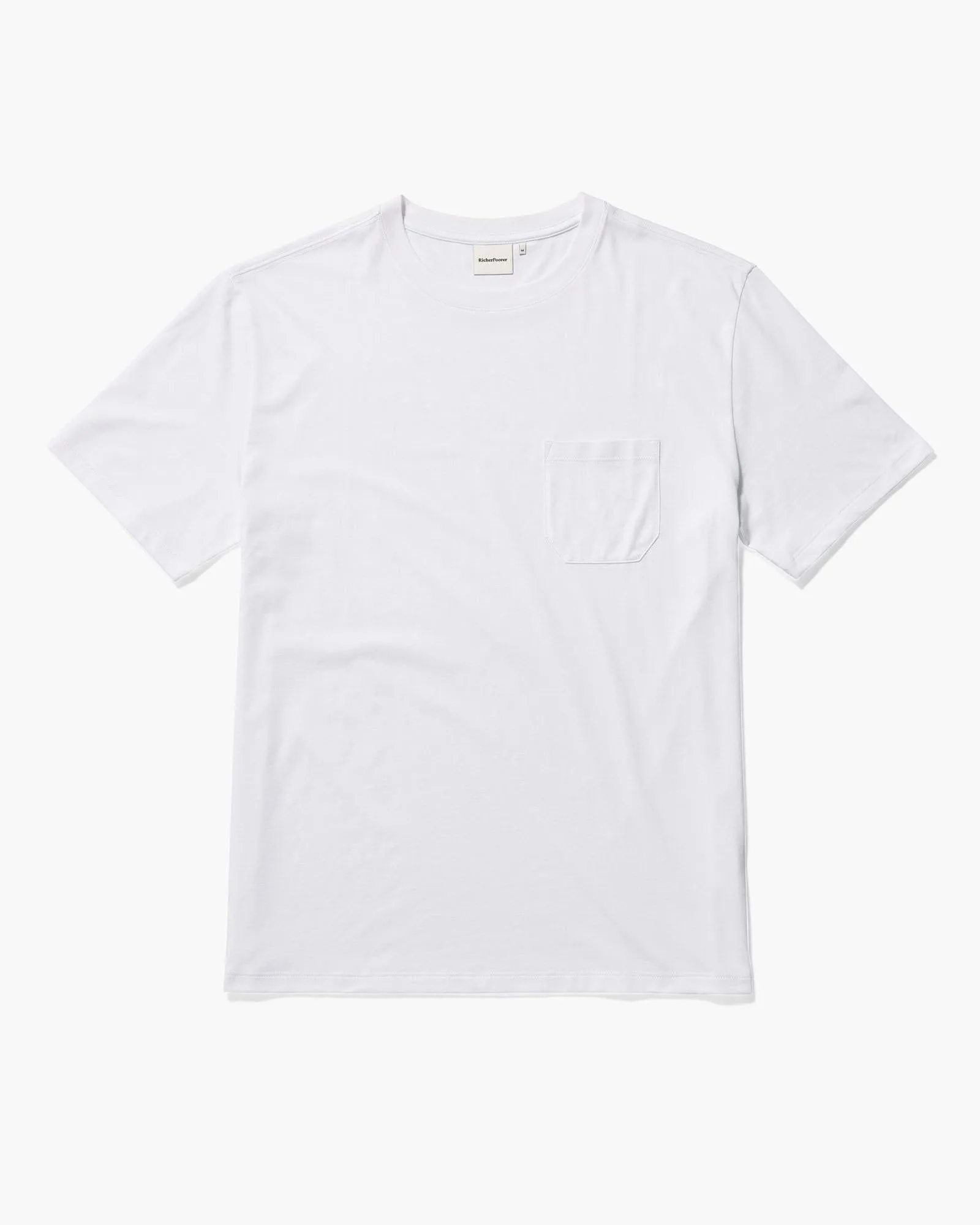 Pima Cotton Pocket Tee (White)