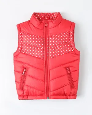 Polka Dots Puffer Jacket