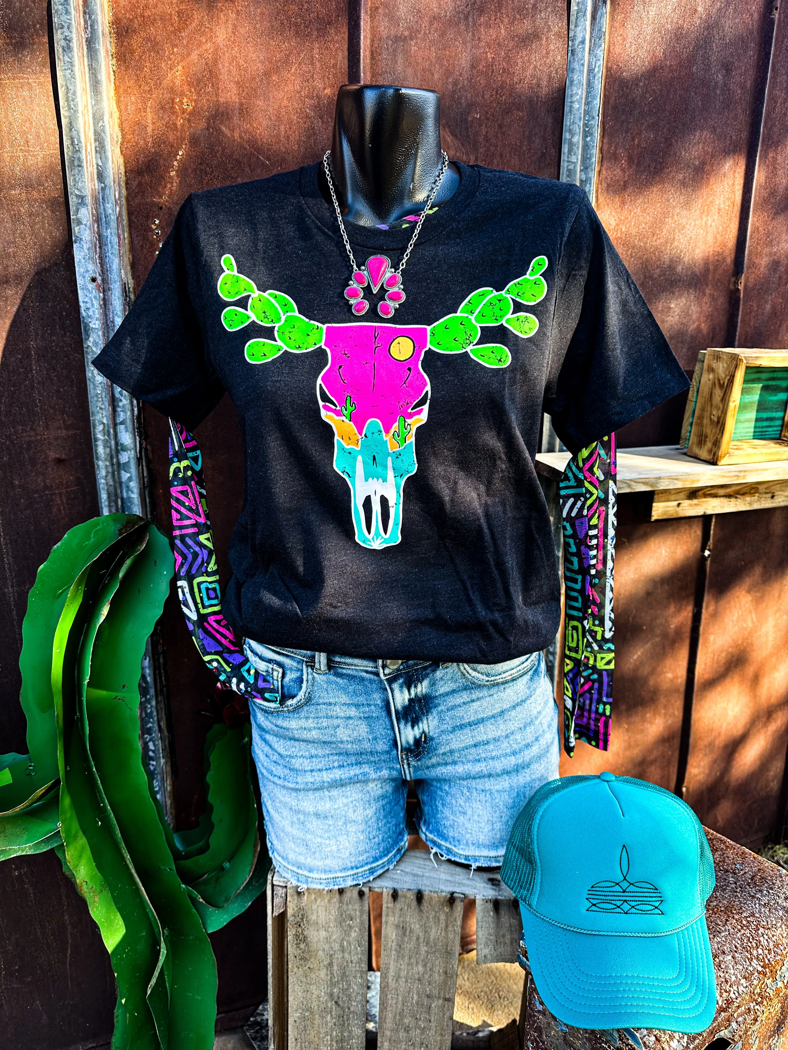 Prickly Skull Graphic