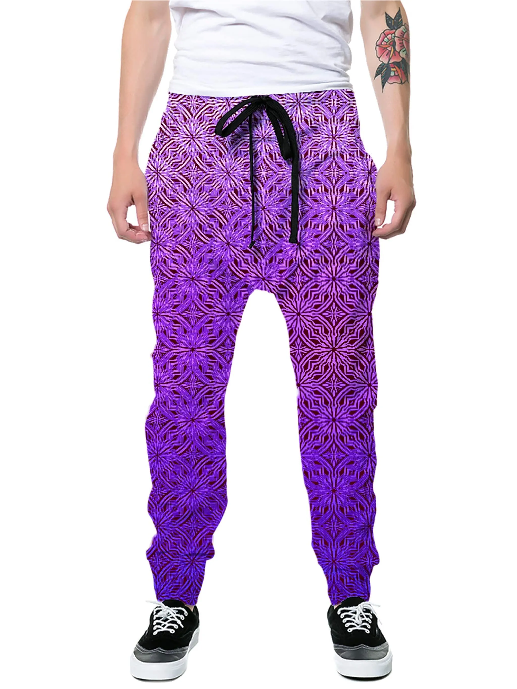 Psy Mosik Magenta T-Shirt and Joggers Combo