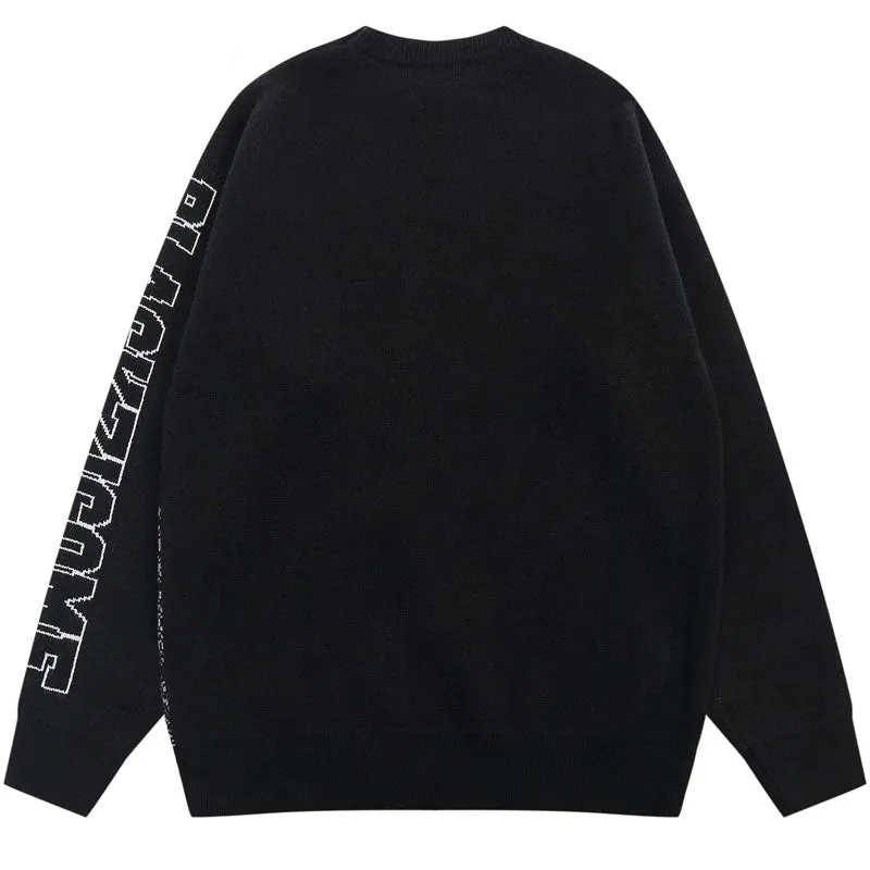 "BEAUTY MARK" - Anime Knitted Sweater