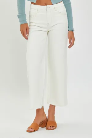 Risen High Rise Tummy Control Crop Wide Leg Pants