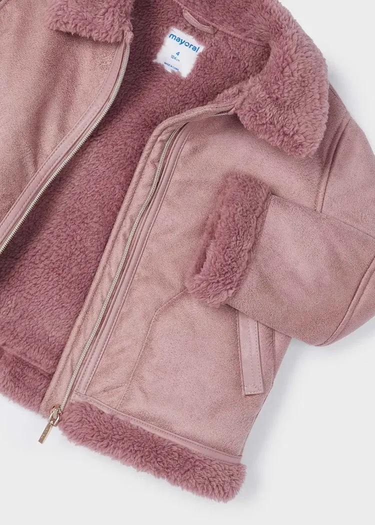 Rose Double Faced Zip Jacket by Mayoral