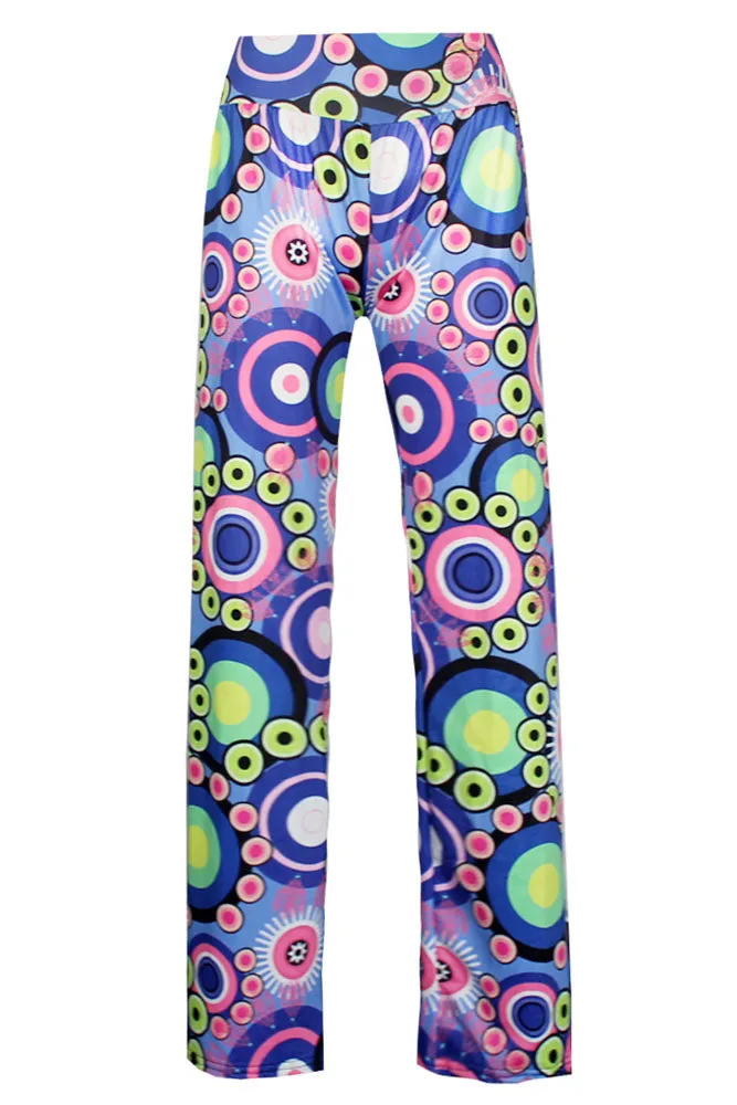 Sexy Colorful Ocean World Palazzo Pants