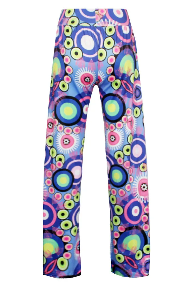 Sexy Colorful Ocean World Palazzo Pants