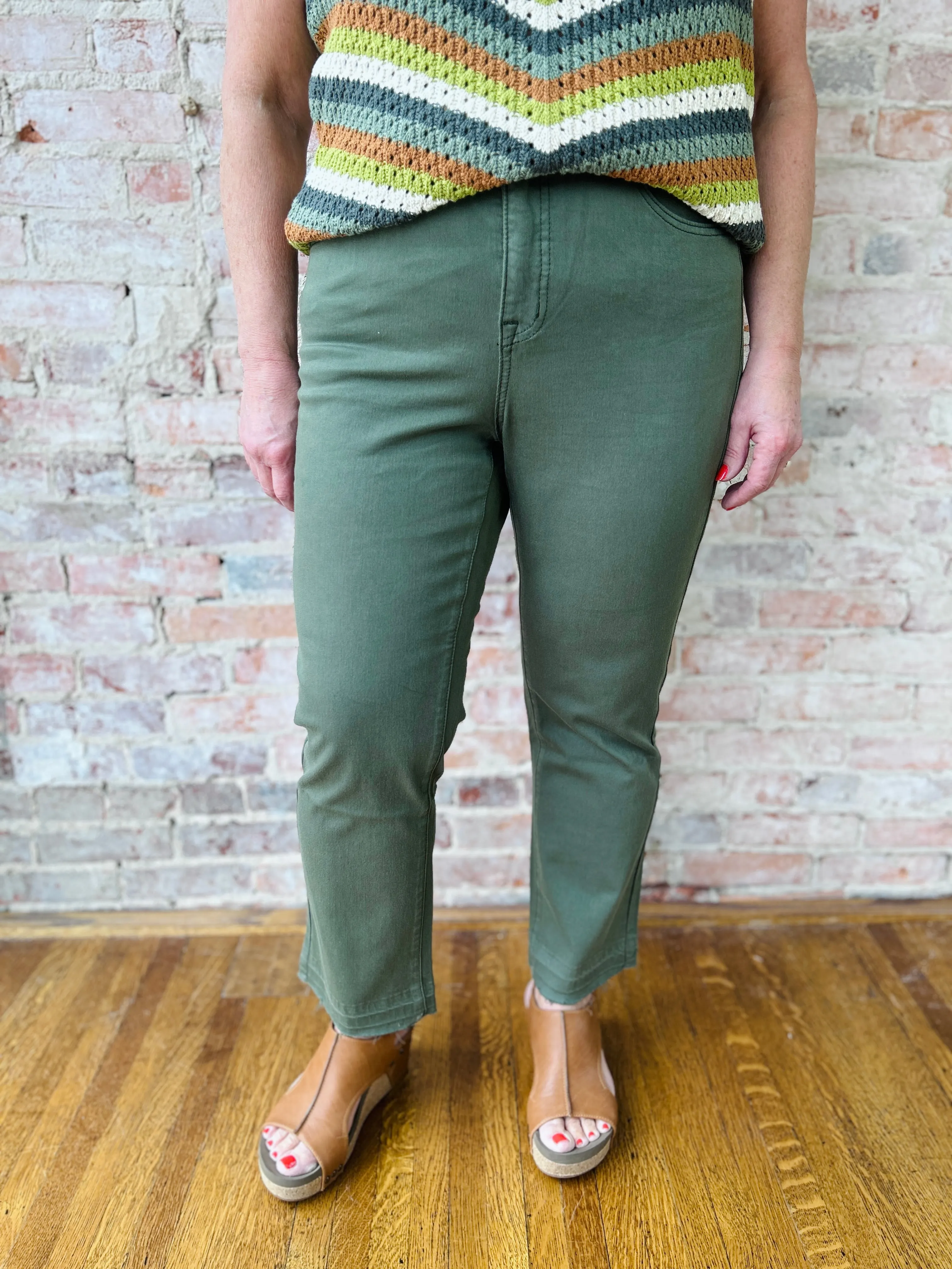 Sophia Micro Flare Crop Jeans