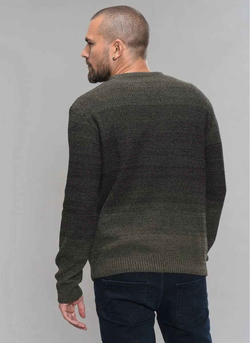 Textured Bi-Color Sweater